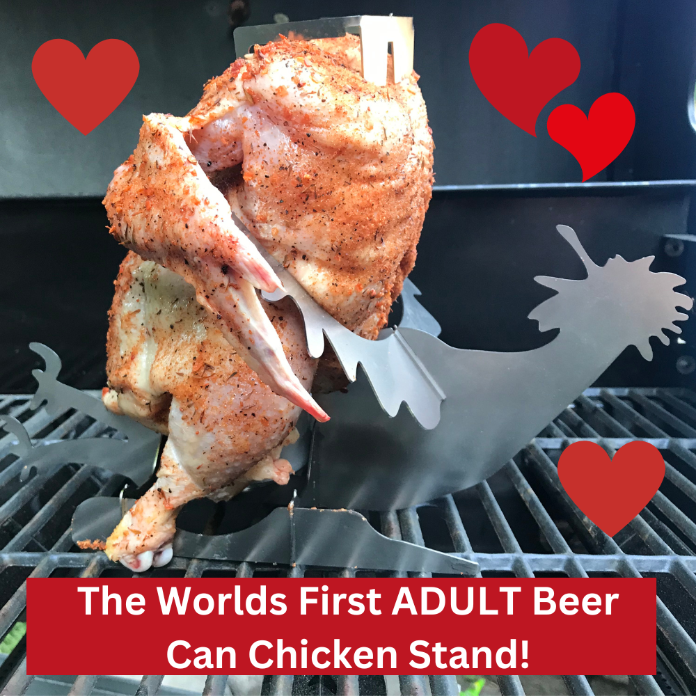 Rooster Rider Beer Butt Chicken Stands - Unique Stands For Beer 