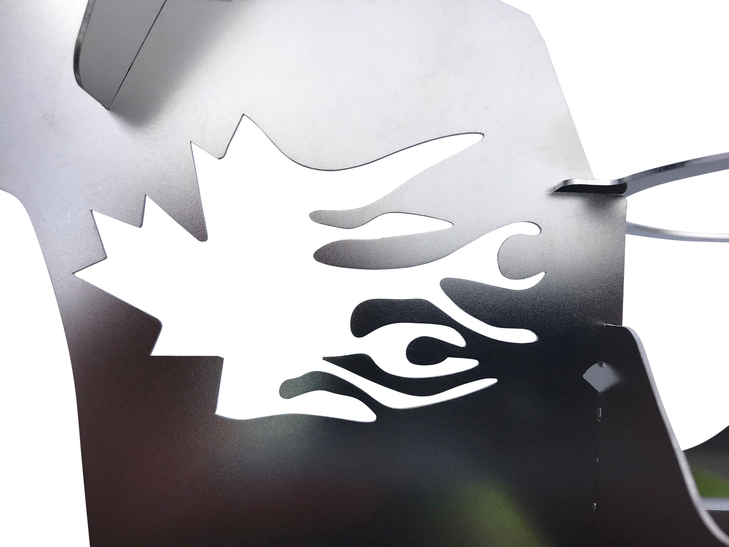 Canadian logo on motorcycle 